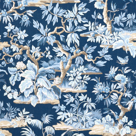 Anna French AF24563 Elwood Navy Fabric