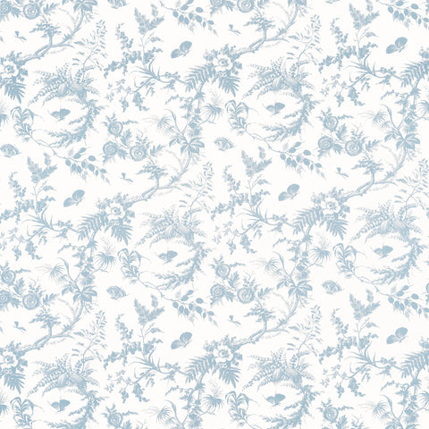Anna French AF57834 Newlands Toile Soft Blue Fabric