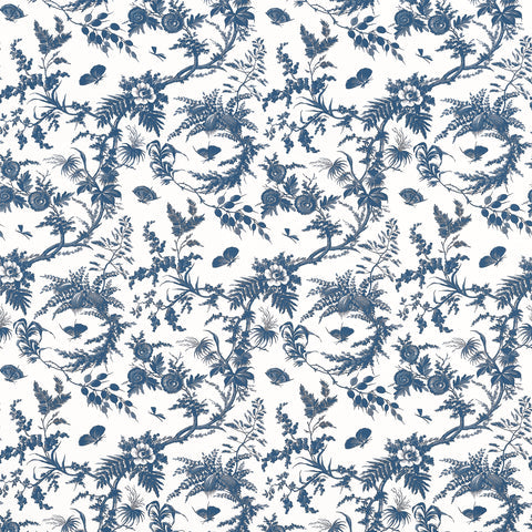 anna french af57837 newlands toile blue fabric