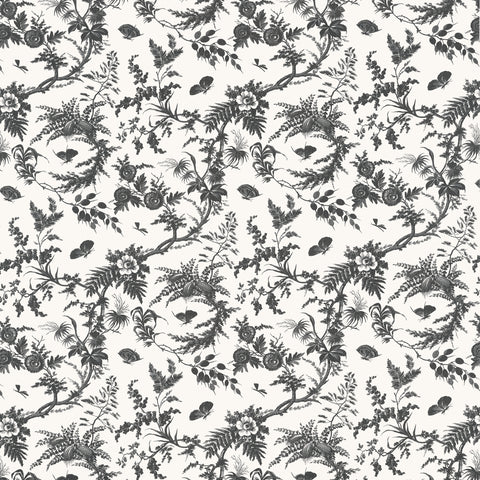 anna french af57838 newlands toile black fabric