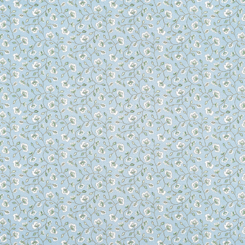 Anna French AF57839 Chelsea Soft Blue and Green Fabric