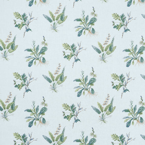 Anna French AF57851 Woodland Blue and Green Fabric