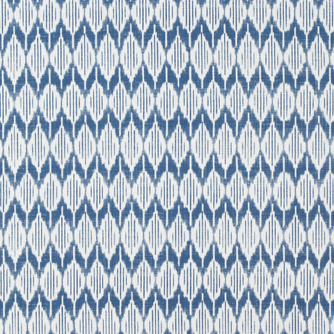 Anna French AF73023 Balin Ikat Navy Fabric