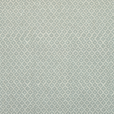 Anna French AF9631 Petit Arbre Spa Blue on Flax Fabric