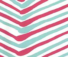 Alan Campbell - Zig Zag Multicolor - AP950-11 - Turquoise Fuschia