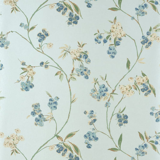 Anna French - Edo Bloom - ¬Blue on Pearl - AT16153