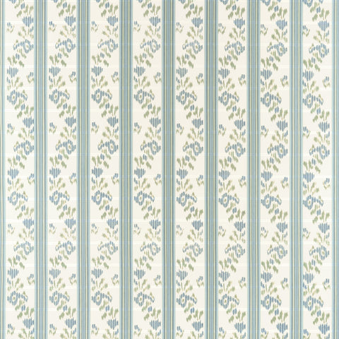 Anna French AW16129 Moselle Soft Blue Fabric