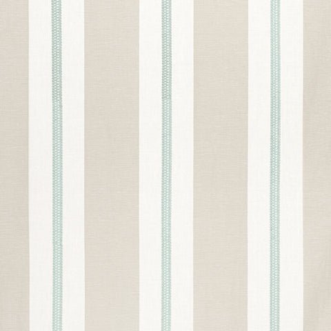 Anna French AW24528 Alden Stripe Embroidery Robin's Egg Fabric