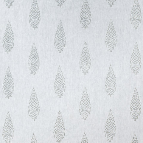 Anna French AW73006 Manor Embroidery Grey on Off White Fabric
