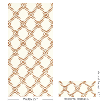 Brunschwig & Fils - Treillage De Bambou - Gold - BR-69411.4.0