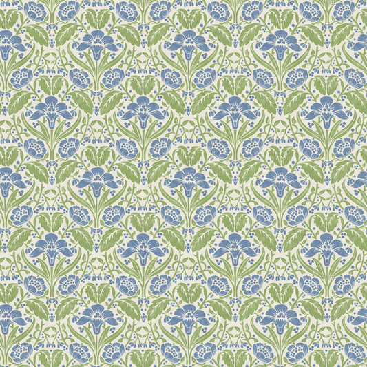 Iris Meadow - Blue/Green - G P & J Baker - BW45101.2.0