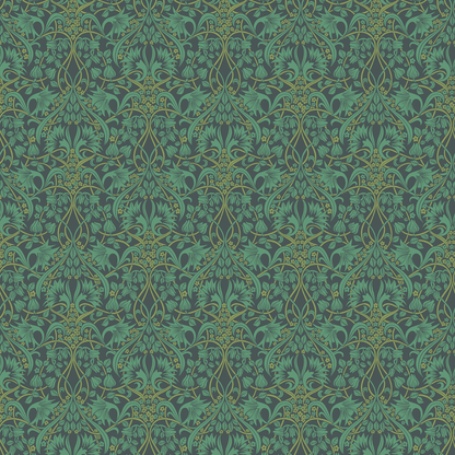 Fritillerie - Indigo/Teal - G P & J Baker - BW45102.5.0