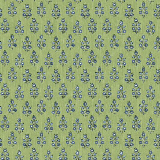 Poppy Sprig - Green/Blue - G P & J Baker - BW45117.1.0