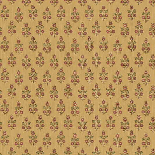 Poppy Sprig - Ochre - G P & J Baker - BW45117.7.0