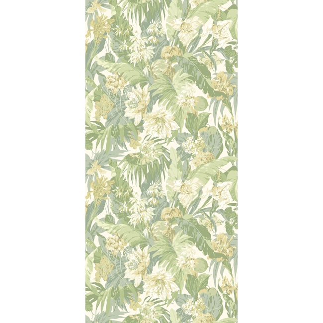tropical floral - soft green - g p & j baker - bw45132.4.0