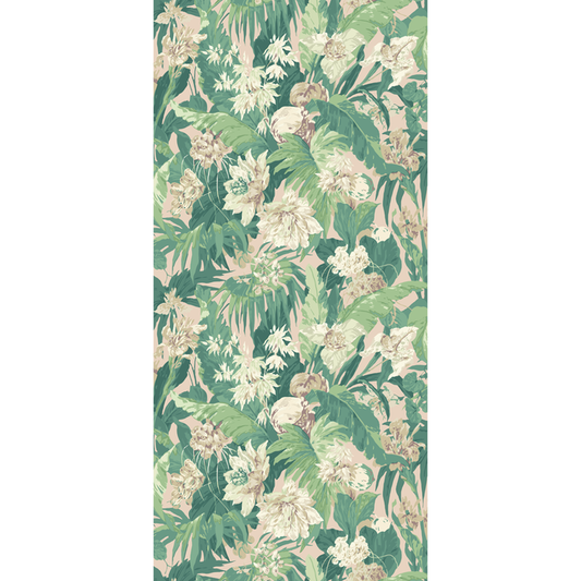 Tropical Floral - Blush/Green - G P & J Baker - BW45132.5.0