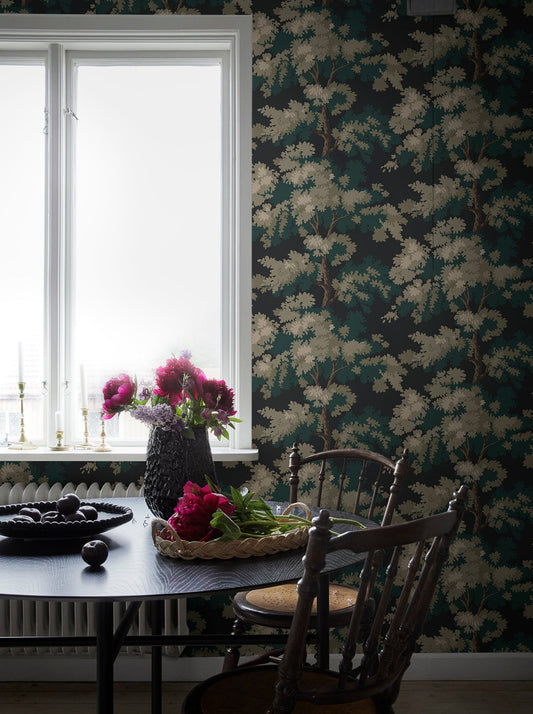 Raphael Charcoal - 444-81 - Sandberg Wallpaper