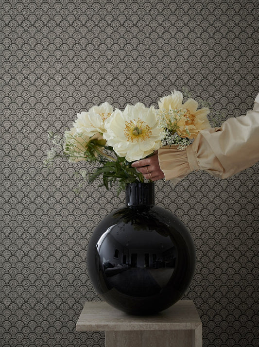 Beata Graphite - S10234 - Sandberg Wallpaper