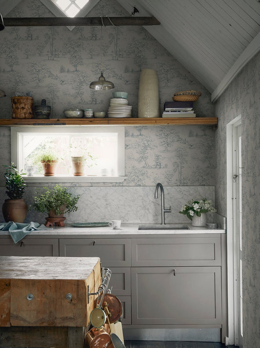 montfort indigo blue - s10254 - sandberg wallpaper