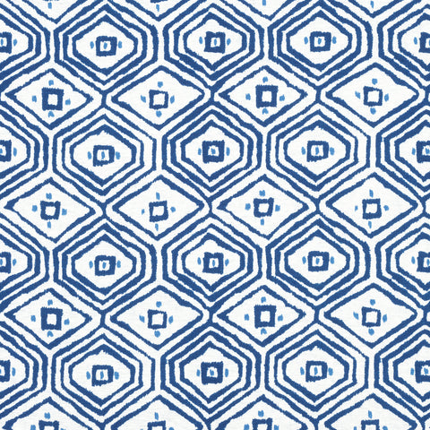 Pass-A-Grille Navy Fabric - F910617 - Thibaut Fabric