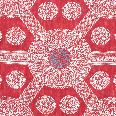 Stonington Red Fabric - F910637 - Thibaut Fabric