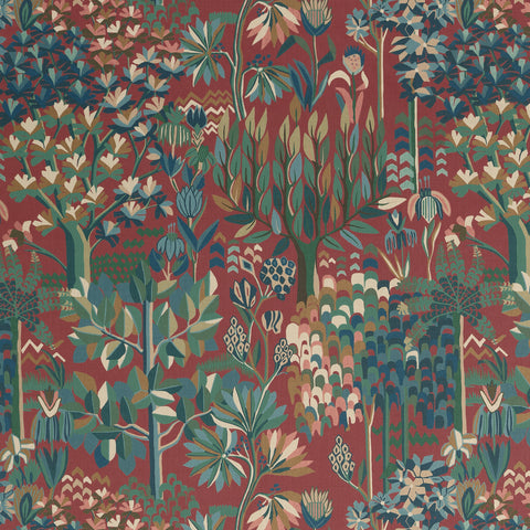 Alpine Sunbaked Fabric - F912044 - Thibaut Fabric