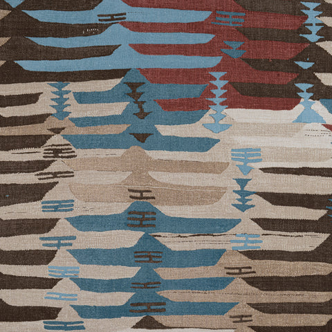 Rio Grande Beige and Sunbaked Fabric - F913213 - Thibaut Fabric
