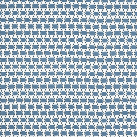 Denver Blue Fabric - F914326 - Thibaut Fabric