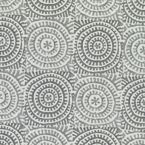 Kasai Charcoal Fabric - F92932 - Thibaut Fabric