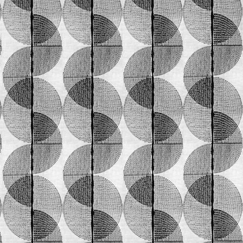 Cyclone Embroidery Onyx Fabric - FWW8255 - Thibaut Fabric
