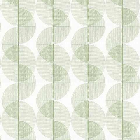 Cyclone Embroidery Aloe Fabric - FWW8257 - Thibaut Fabric