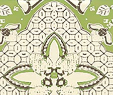 china seas - new batik - 6430-06wp - new jungle new brown