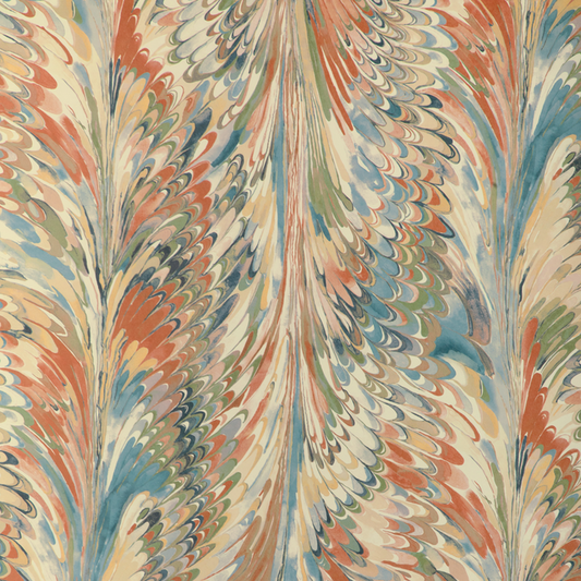 Lee Jofa - Taplow Paper - Clay/Blue - P2019103.312.0