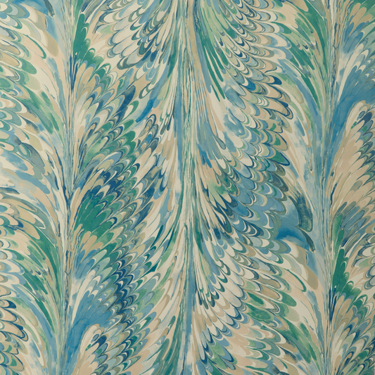 Lee Jofa - Taplow Paper - Marine/Sand - P2019103.516.0