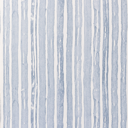 Lee Jofa - Benson Stripe wallpaper - Faded Denim - P2019105.15.0