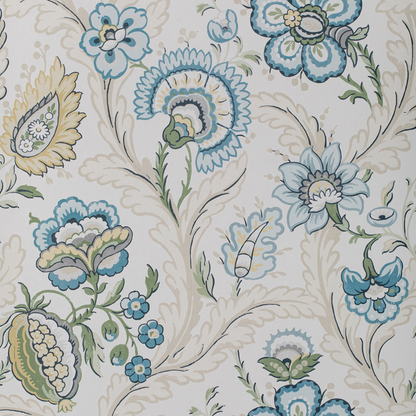 Lee Jofa - Wimberly Paper - Blue/Spring - P2020101.530.0