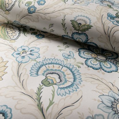 Lee Jofa - Wimberly Paper - Blue/Spring - P2020101.530.0