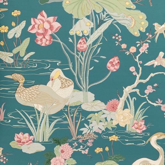 Lee Jofa - Luzon Paper - Lagoon - P2020105.357.0