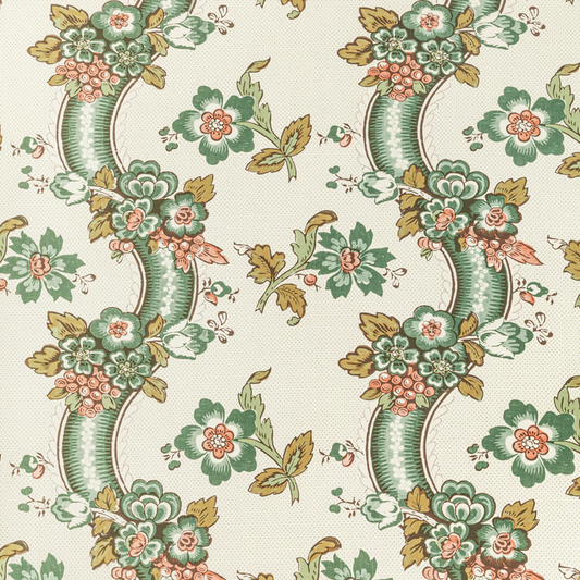 Lee Jofa - Benday Paper - Green/Rose - P2020111.317.0