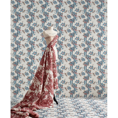 Lee Jofa - Benday Paper - Denim/Berry - P2020111.519.0