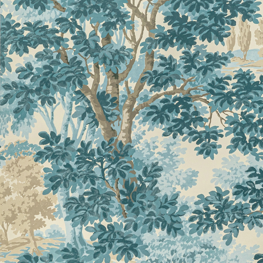 Lee Jofa - Woodland Paper - Aqua - P2022104.13.0