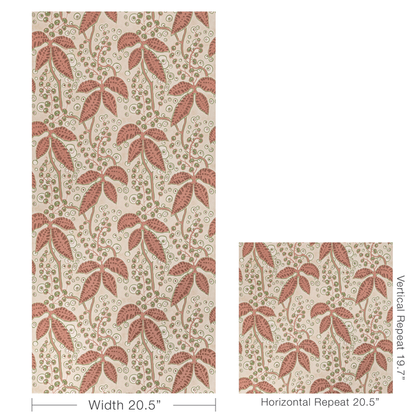 Lee Jofa - Putnam Paper - Brick/Green - P2022105.324.0