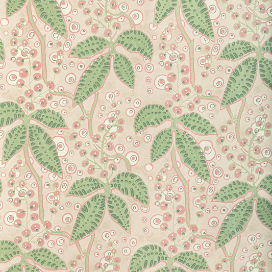 Lee Jofa - Putnam Paper - Green/Rose - P2022105.73.0
