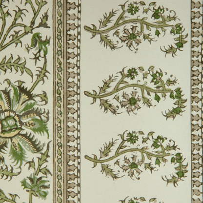Lee Jofa - Indiennes Stripe wallpaper - Ivy - P2022111.316.0