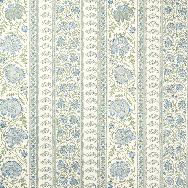 lee jofa - indiennes stripe wallpaper - sea - p2022111.530.0