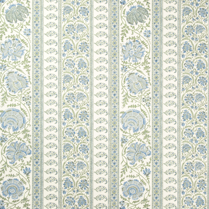 Lee Jofa - Indiennes Stripe wallpaper - Sea - P2022111.530.0