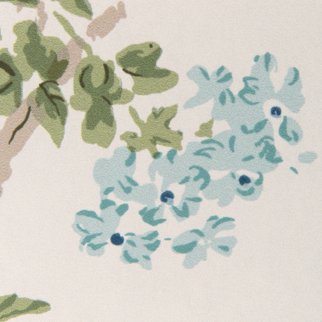 lee jofa - grand althea wallpaper - blue/leaf - p2023115.153.0