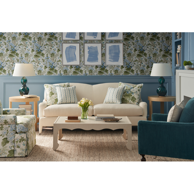 lee jofa - grand althea wallpaper - blue/leaf - p2023115.153.0