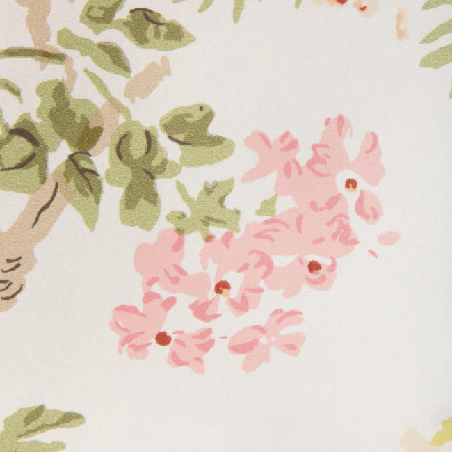 lee jofa - grand althea wallpaper - apricot/moss - p2023115.312.0