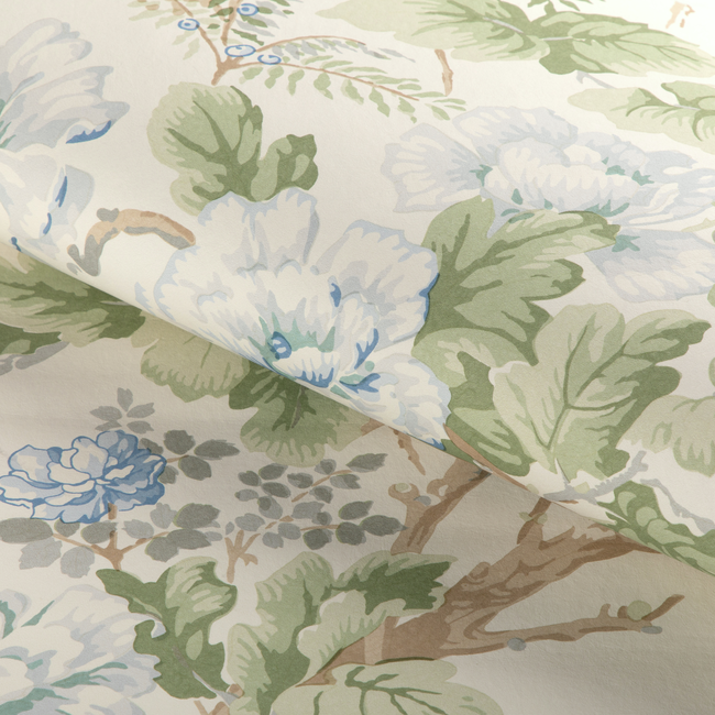 lee jofa - chinese peony wallpaper - blue - p2023118.153.0